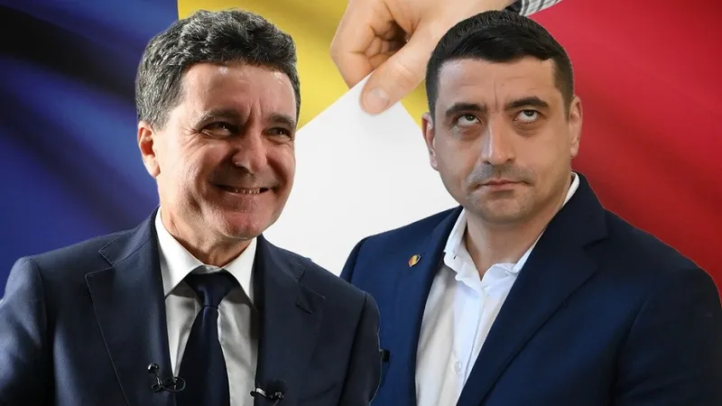 Cum îl poate bate Nicușor Dan pe George Simion în turul 2 - Foto: INQUAM Photos/colaj Newsweek