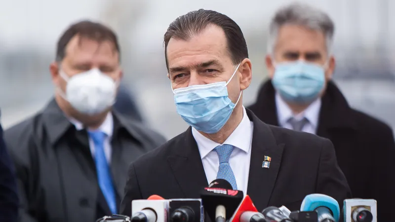 Premierul României, Ludovic Orban/FOTO: Facebook