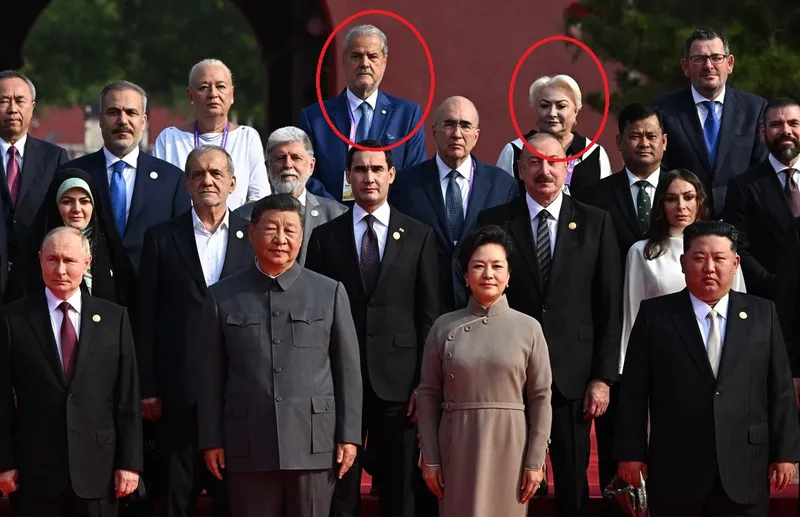 Năstase și Dăncilă, fotografie alături de Putin în China - Foto: Profimedia images