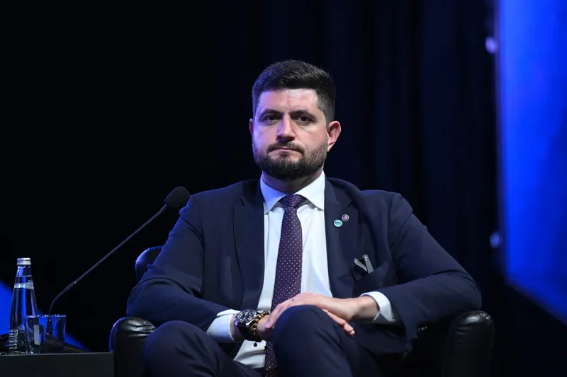 Dorin Junghietu, ministrul Energiei din Republica Moldova - Foto; Profimedia Images