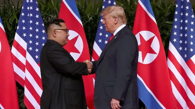 Donald Trump și Kim Jong-un,  în Vietnam