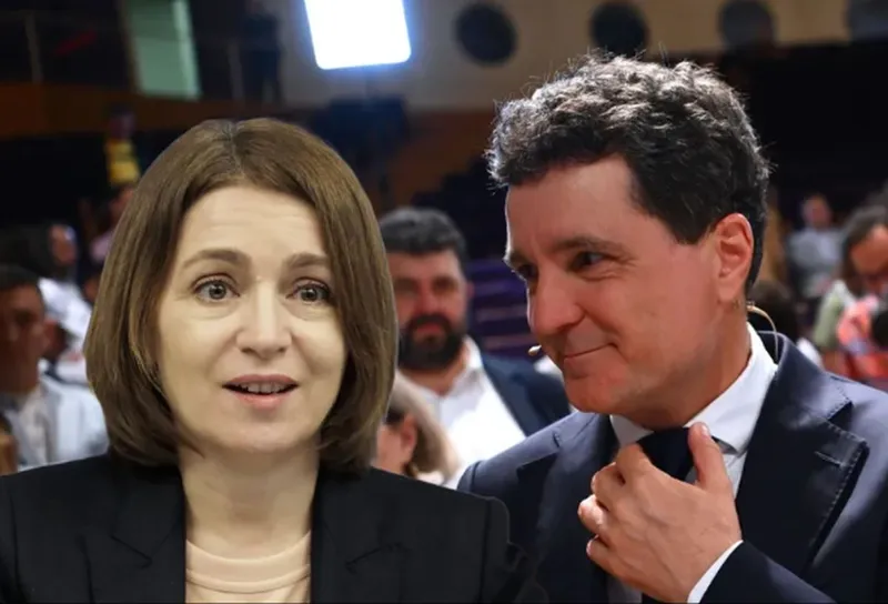 Maia Sandu, președinta Moldovei și Nicușor Dan, președintele Rom&acirc;niei - Foto: Profimedia Images
