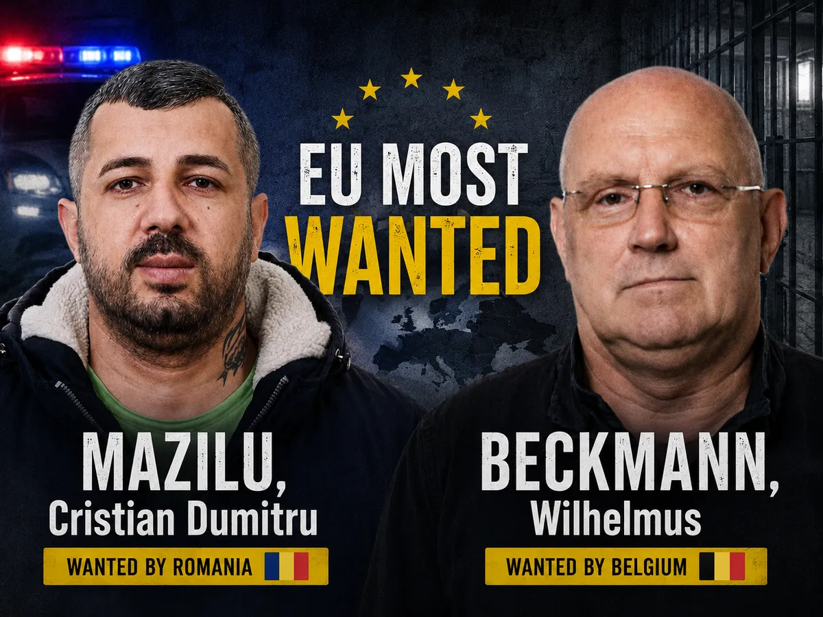 Europol caută marii fugari ai Europei. Sursa: Eu Most Wanted
