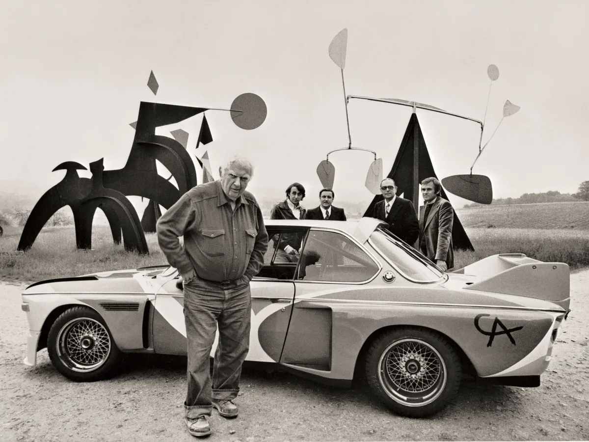 BMW Art Car #1 by Alexander Calder - Foto: Jean-Marie Bottequin / BMW