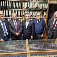 Secretarul de stat Gheorghe Cârciu, la Biblioteca Românească din Freiburg,- Foto: Facebook