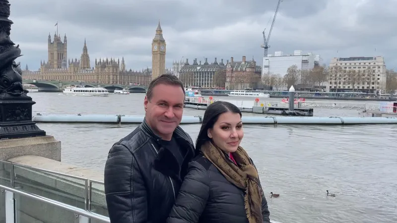 Alin Oprea a ascuns timp de 2 ani infidelitățile soției, care l-a lăsat fără 1.000.000€. De ce? - Foto: Alin Oprea și actuala soție, Medana Oprea / Facebook Alin Oprea