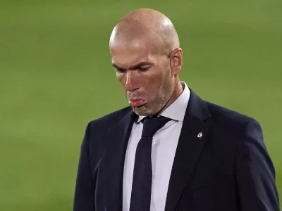 Zinedine Zidane a fost testat pozitiv la coronavirus/FOTO: Getty