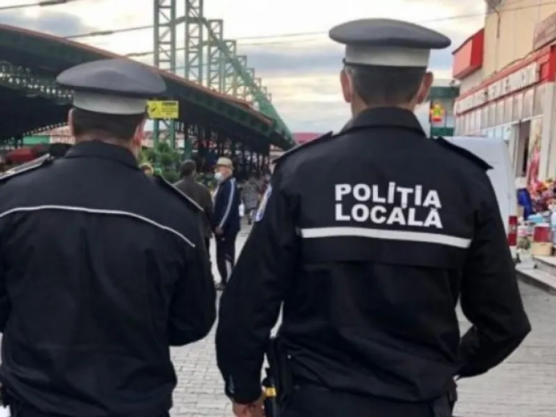 Poliţist local, agresat în Galați de o femeie care a refuzat să poarte masca de protecţie. / Foto: 7media.ro