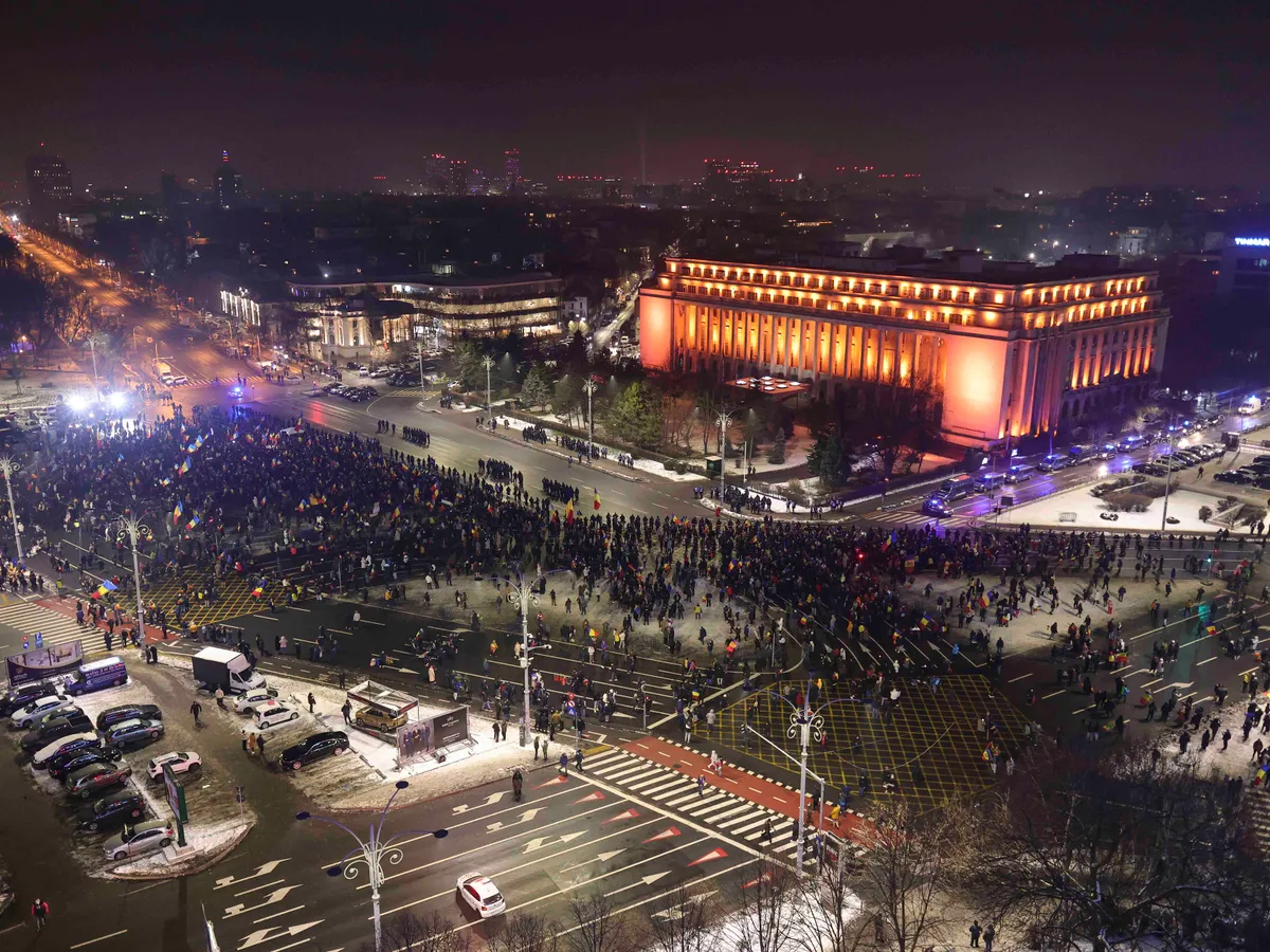 Protest AUR - Foto: INQUAM PHOTOS / Octav Ganea
