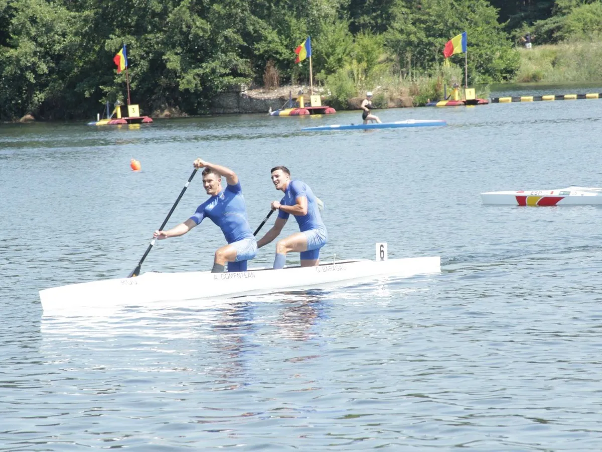 Aur pentru România, la Campionatele Europene de kaiac-canoe pentru juniori - Foto: Facebook / Federaţia Romană de Kaiac Canoe