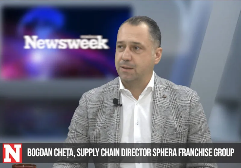 Bogdan Cheța, Supply Chain Director, Sphera Franchise Group Foto: Newsweek