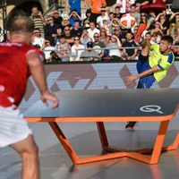 AUR pentru România la teqball, la Jocurile Europene 2023. Și la feminin, și la masculin - Foto: Facebook/Comitetul Olimpic și Sportiv Român