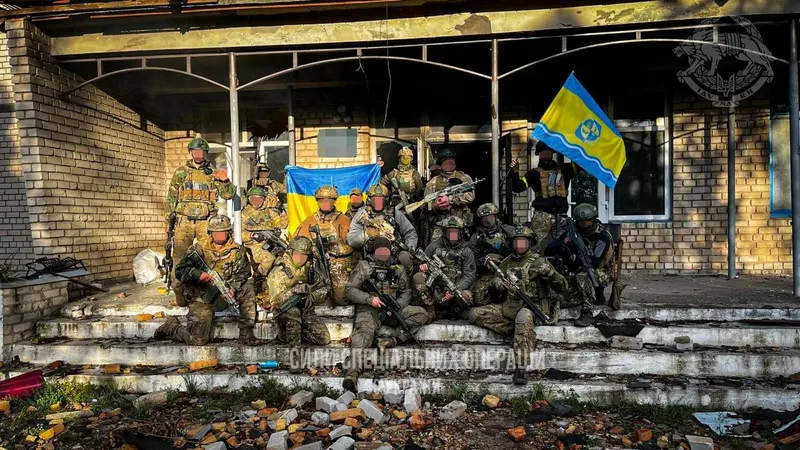 Rușii, îngroziți de atacurile ucrinenilor/foto: mil.in.ua