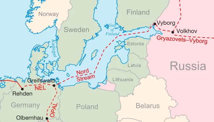 PGNiG avertizează că Nord Stream 2 va spori riscurile privind aprovizionarea cu gaze a UE. / Foto: wikipedia.org