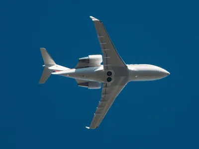 SUA monitorizează mișcările militare ale Rusiei din România. Un Bombardier Challenger 650, deasupra Mării Negre  - Foto: Profimedia Images (imagine cu  rol ilustrativ)