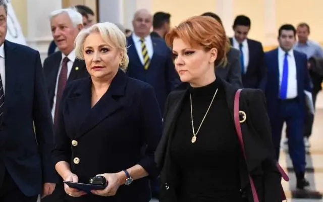 Viorica Dăncilă și Lia Olguţa Vasilescu/Foto: Hov.ro