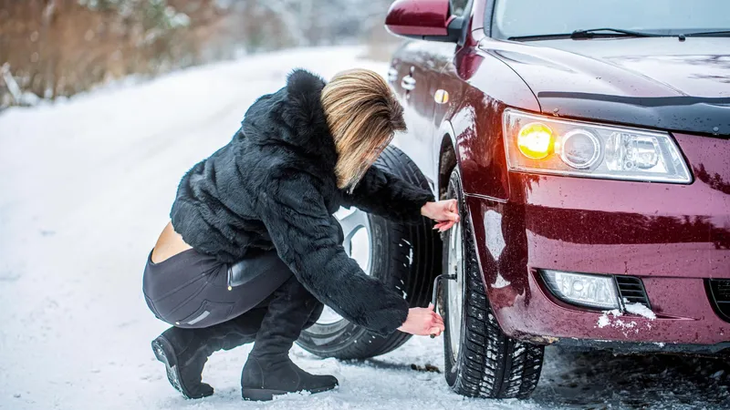 La ce temperatură trebuie să pui cauciucuri de iarnă? E nevoie să ningă afară? Ce amendă poți lua? - Foto: Freepik