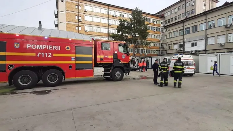 Pericol, la Spitalul Judeţean Buzău. S-a defectat intalația de oxigen. 22 de persoane, evacuate - Foto: sansanews.ro