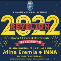 Olguţa Vasilescu sparge pușculița de Revelion: petrecere cu Inna, Alina Eremia şi Bryana Holingher. / Foto: primariacraiova.ro