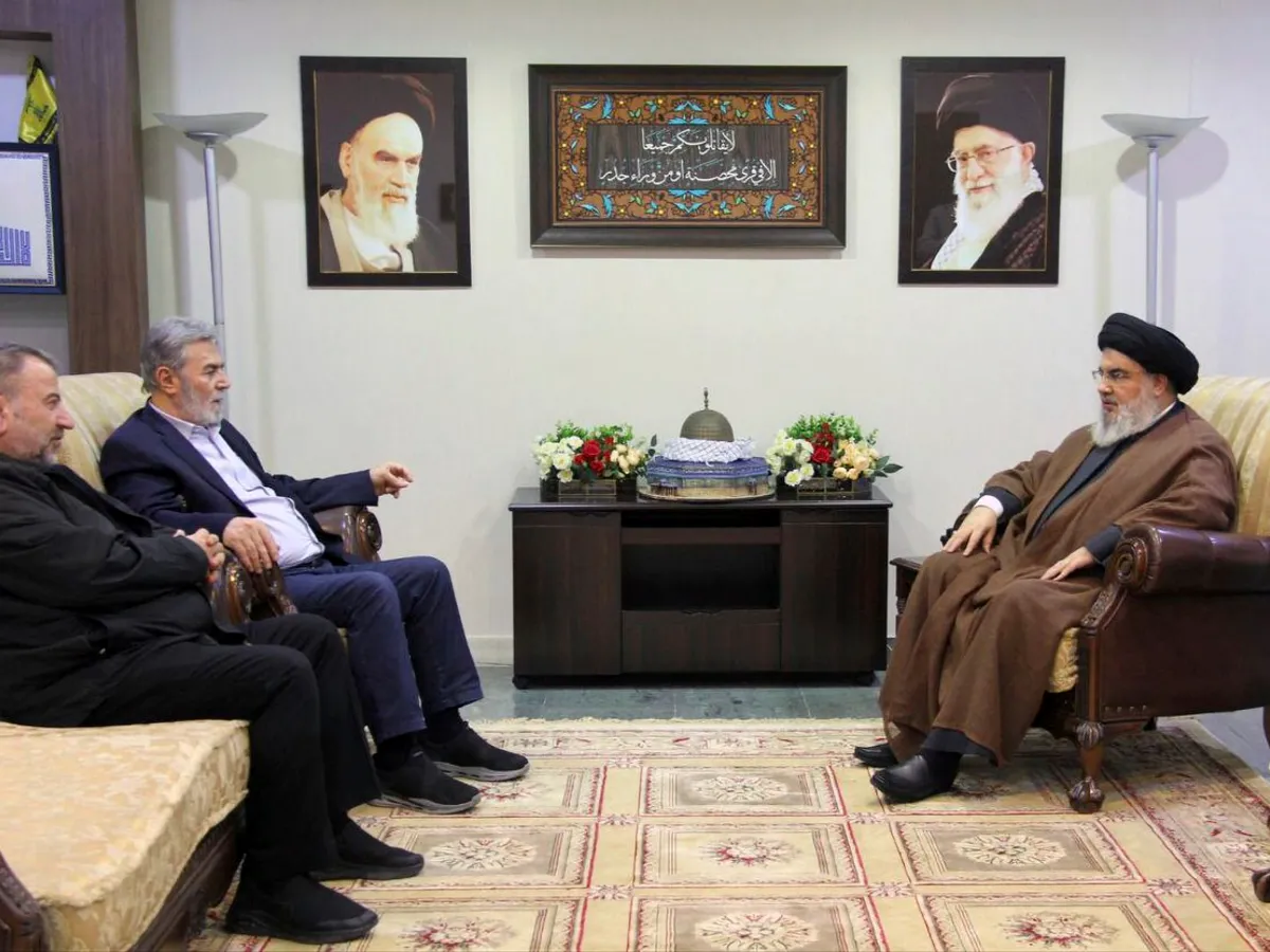 Teroriștii Hamas, Hezbollah și ai Jihadului Islamic își întăresc coordonarea împotriva Israelului - Foto: Profimedia images