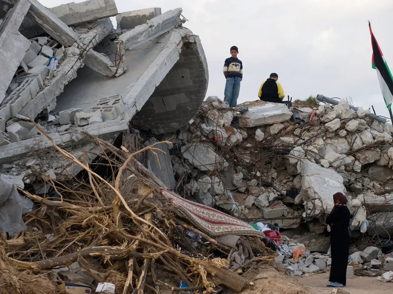 Copii din Gaza care sunt sub tratamente ar putea ajunge în România. Ce a declarat MAE Foto: Profimedia Images (fotografie cu caracter ilustrativ)