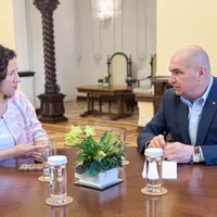Ilie Bolojan, întâlnire cu Roxana Mînzatu. Discuții despre consolidarea apărării pe Flancul Estic - Foto: presidency.ro