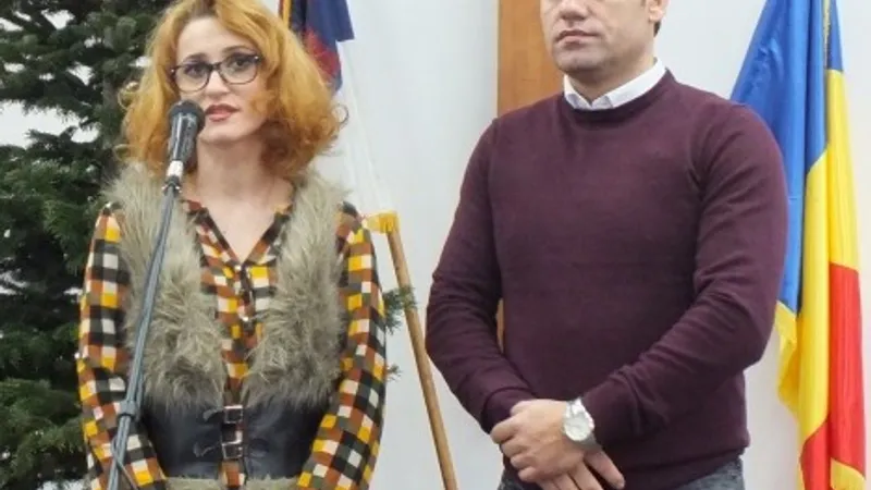 Comisarul Alina Gheorghișor care a fost în vacanță cu un interlop, pusă director la Penitenciarul Giurgiu Foto: opiniagiurgiu.ro