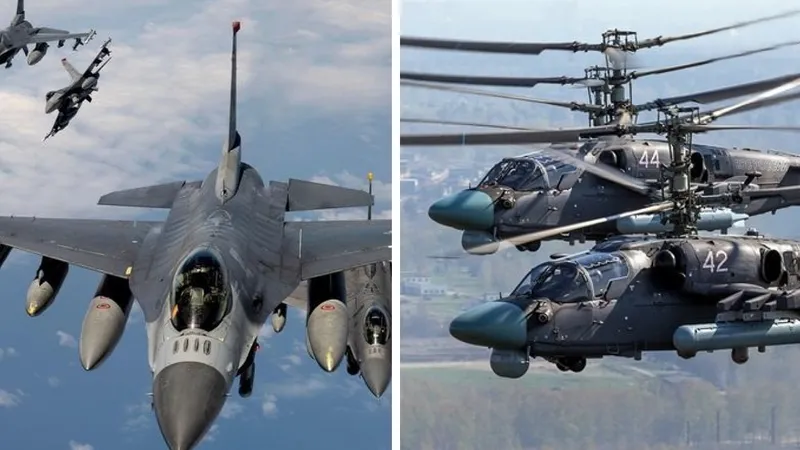 VIDEO Avioane F-16 au ajuns în Ucraina și ar fi doborât 2 elicoptere ale Rusiei de 30.000.000$ - Foto: Profimedia Images / Twitter