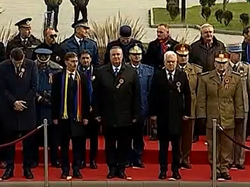 Premierul Ciucă, la Alba Iulia. / Foto: captură video