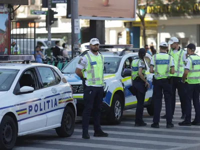 POliția a intervenit - FOTO Inquam Photos / George Călin