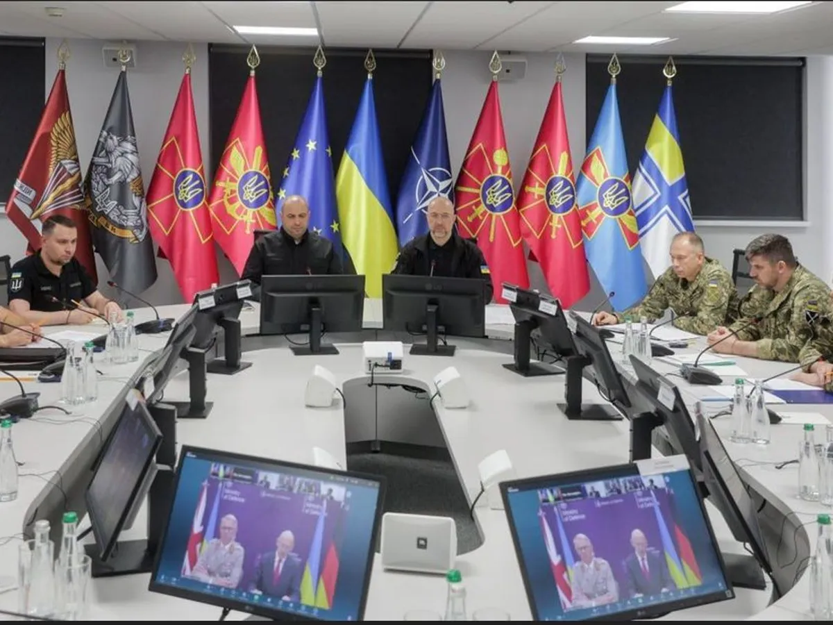 Reprezentanții Ucrainei la Grupul de Contact Ramstein - Foto: Minister of Defense of Ukraine