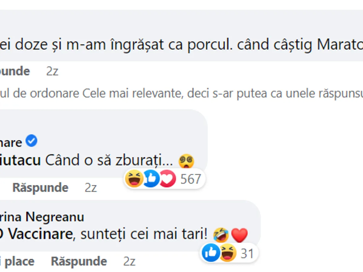 Replica primită de Victor Ciutacu Foto: Facebook