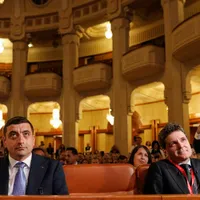 Nicușor Dan și george Simion - Foto: INQUAM PHOTOCS / Călin George
