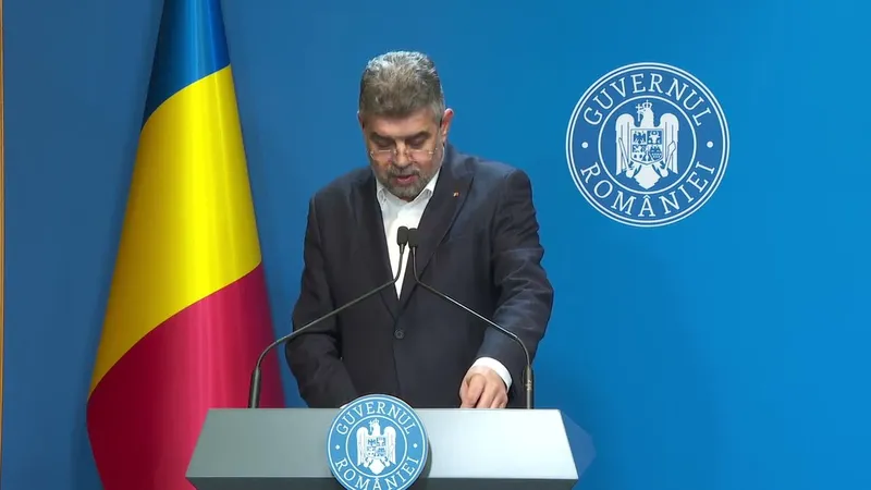 Marcel Ciolacu nu îngenuchează în fața UE - Foto: gov.ro