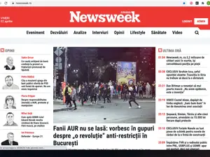 Newsweek.ro, cu 2,2 milioane de cititori unici în martie, își consolidează poziția pe piață/FOTO: newsweek.ro