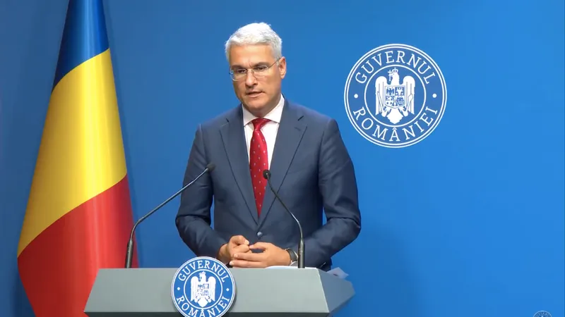 Dragoș Pîslaru, ministru Foto: captură video gov.ro