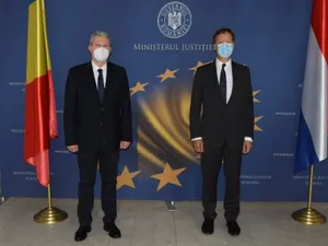 Cătălin Predoiu și ambasadorul Olandei