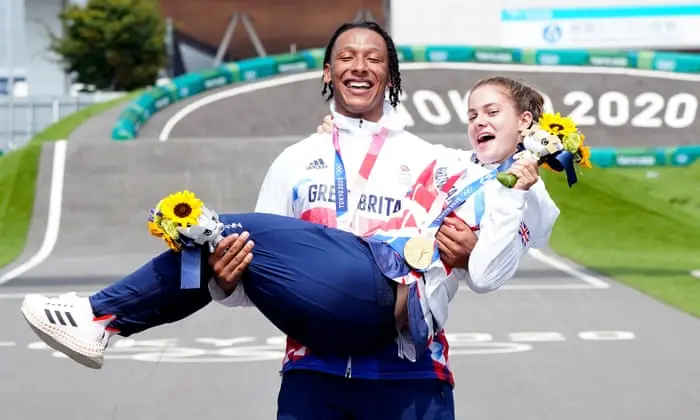 Beth Shriever a concurat pe banii ei la Tokyo2020. Kye Whyte a câștigat o medalie la masculin. Foto The Guardian