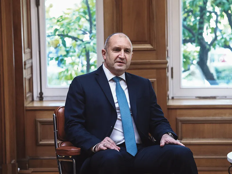 Președintele bulgar Rumen Radev s-a întânit, la Sofia cu președintele Klaus Iohannis prilej pentru a discuta și subiectul controalelor Euroins și situația acestei companii - Foto: Profimedia Images