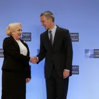 Viorica Dăncilă s-a întâlnit cu secretarul general al NATO. Foto gov.ro