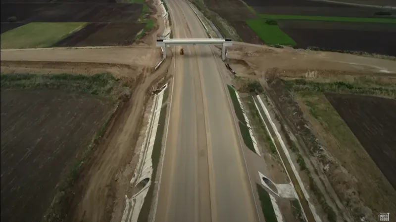 Traseul complet al Autostrăzii Sebeș – Turda lot 2 / youtube