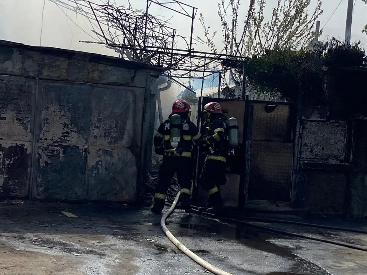 Explozie în ziua de Paște într-o locuință din Galați - Foto: ISU Galati (cu rol ilustrativ)
