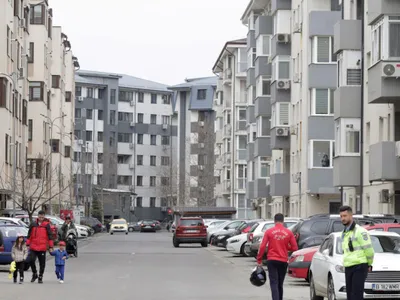 Blocuri de pe Bulevardul Metalurgiei, din Bucureşti. Parte din plaanul de cadastru, obiect de activitate ANCPI, gestionat cu e-Terra - Foto: INQUAM PHOTOS/Mălina Norocea
