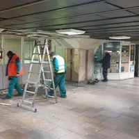 Primăria Sectorului 1 a demolat construcțiile ilegale de la stația de metrou Gara de Nord Foto: Facebook