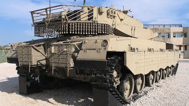 Tancurile Merkava israeliene, generaţia 3, spre Europa - Foto: Wikimedia/Bukvoed/CC BY 2.5