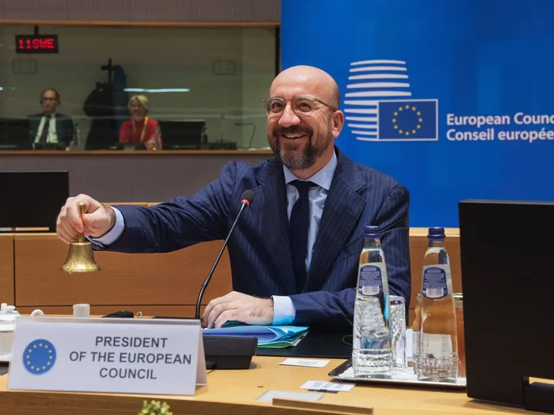 Preşedintele Consiliului European, Charles Michel - Foto: Profimedia Images