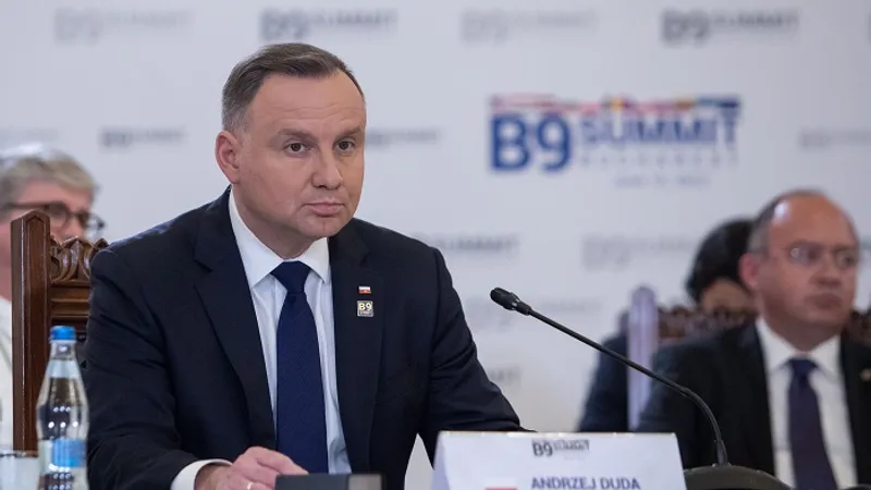 Președintele Poloniei, Andrzej Duda/ Foto: Inquam Photos / Ilona Andrei