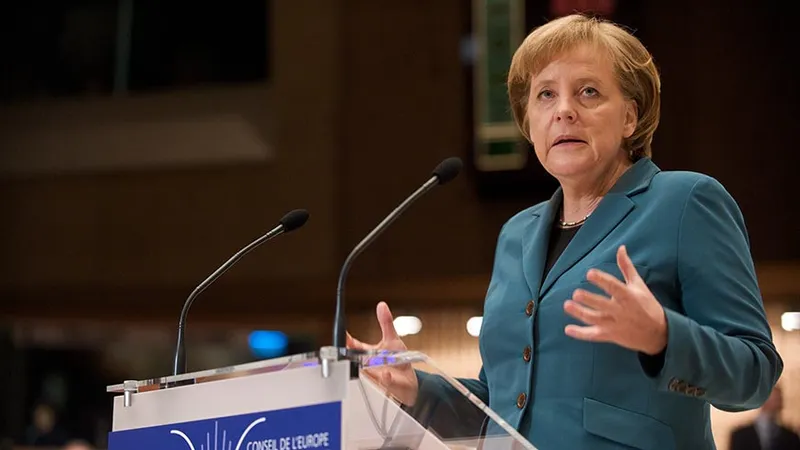 Angela Merkel, șefa guvernului german / coe.int