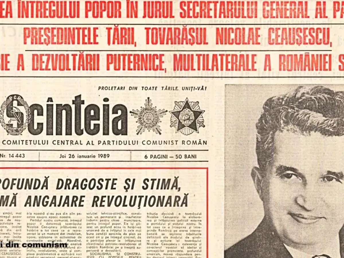 Ca la orice dictator care se respectă, 26 ianuarie, ziua de naștere a lui Nicolae Ceaușescu era „sărbătoare națională” - Foto: amintiridincomunism.wordpress.com