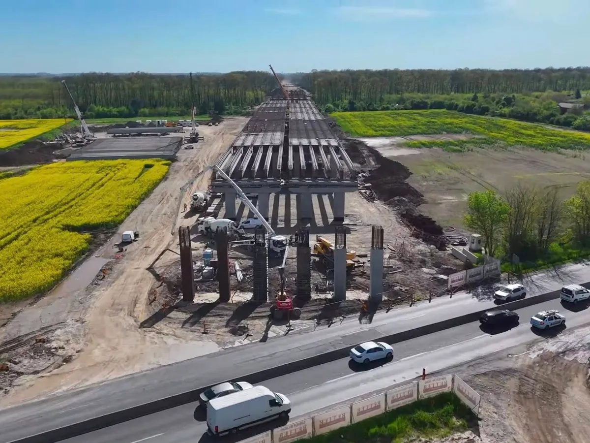 Cum merg lucrările pe ciotul Autostrăzii Bucureștiului dintre Dragomirești la Corbeanca? Gata în 2026?